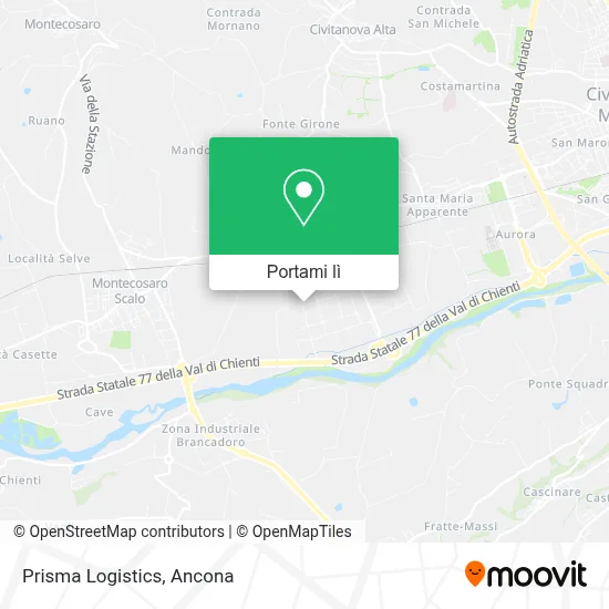 Mappa Prisma Logistics
