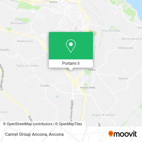 Mappa Camst Group Ancona