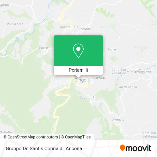 Mappa Gruppo De Santis Corinaldi