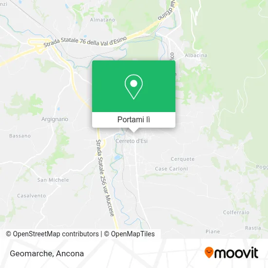 Mappa Geomarche