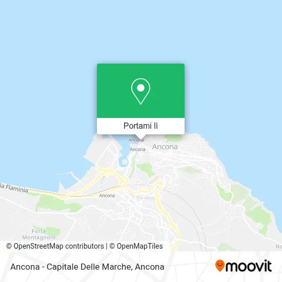 Mappa Ancona - Capitale Delle Marche
