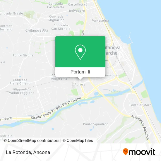 Mappa La Rotonda
