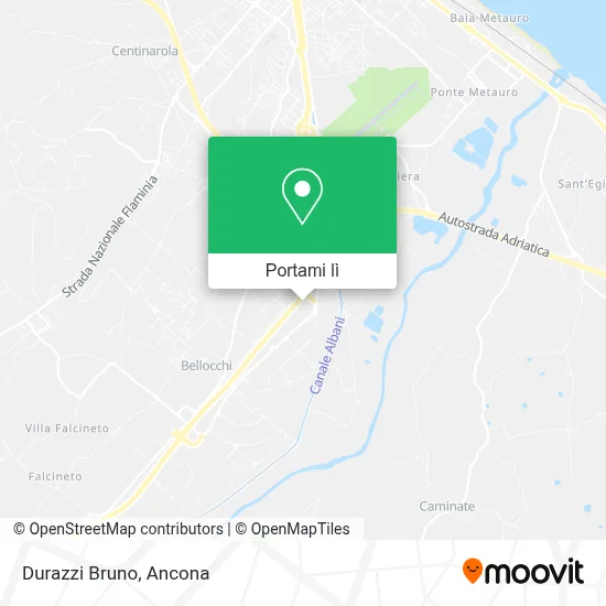Mappa Durazzi Bruno