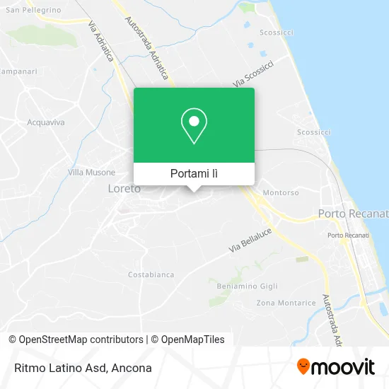 Mappa Ritmo Latino Asd