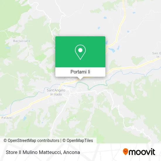 Mappa Store Il Mulino Matteucci