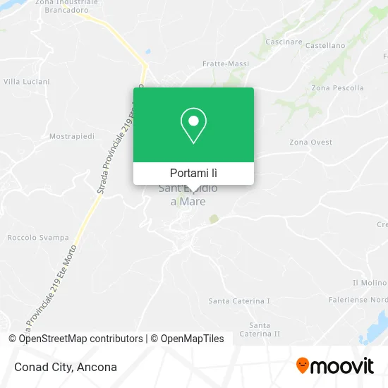 Mappa Conad City