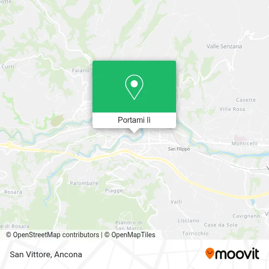 Mappa San Vittore