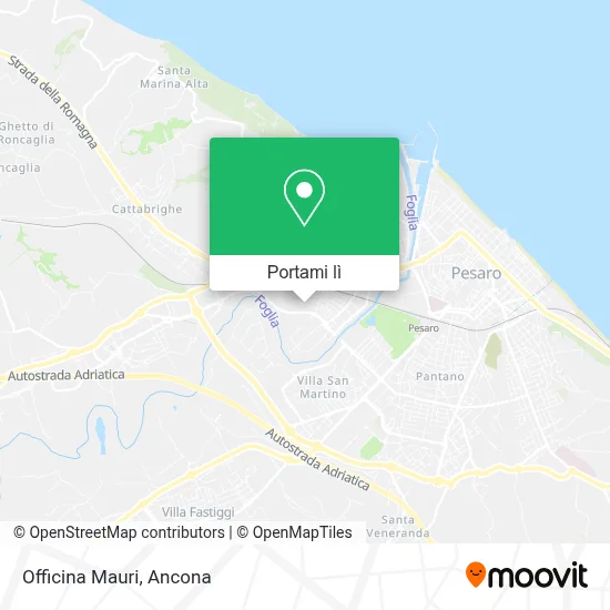Mappa Officina Mauri