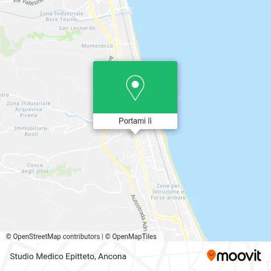 Mappa Studio Medico Epitteto