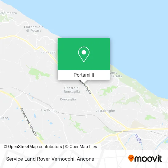Mappa Service Land Rover Vernocchi