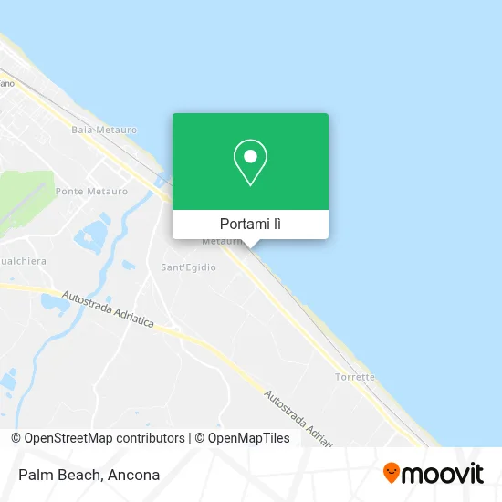 Mappa Palm Beach