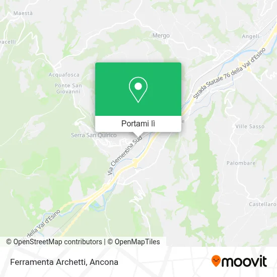 Mappa Ferramenta Archetti