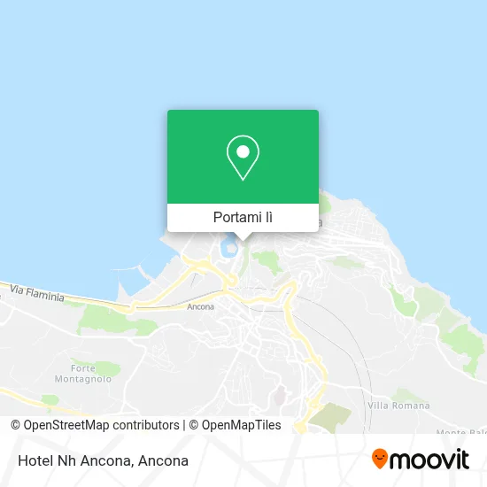 Mappa Hotel Nh Ancona