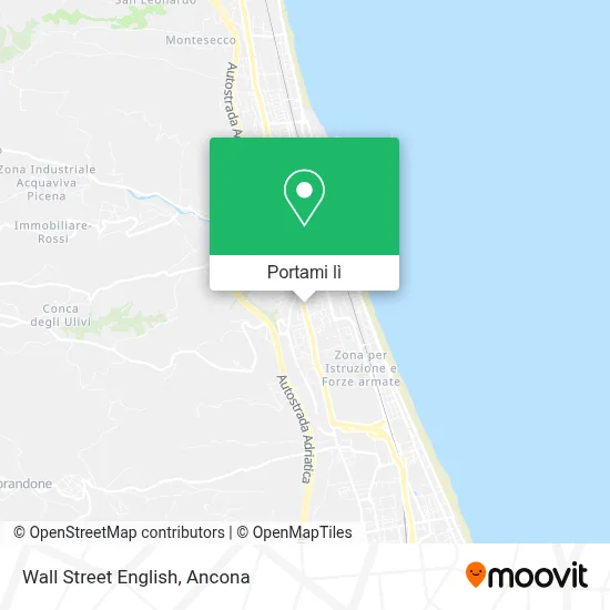 Mappa Wall Street English