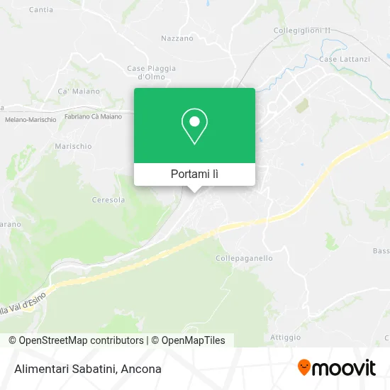 Mappa Alimentari Sabatini