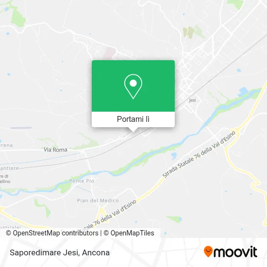 Mappa Saporedimare Jesi