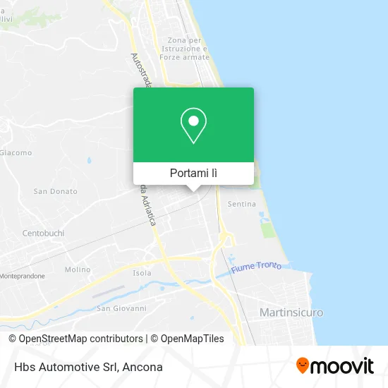 Mappa Hbs Automotive Srl