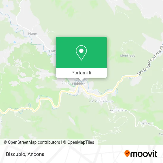 Mappa Biscubio