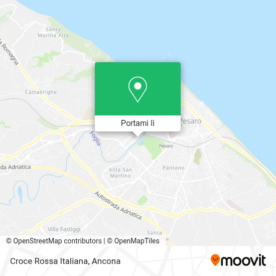 Mappa Croce Rossa Italiana
