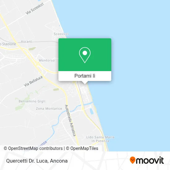 Mappa Quercetti Dr. Luca