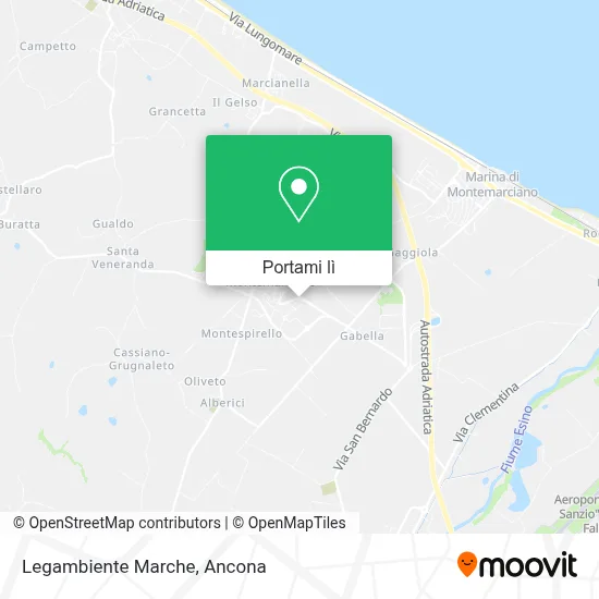 Mappa Legambiente Marche