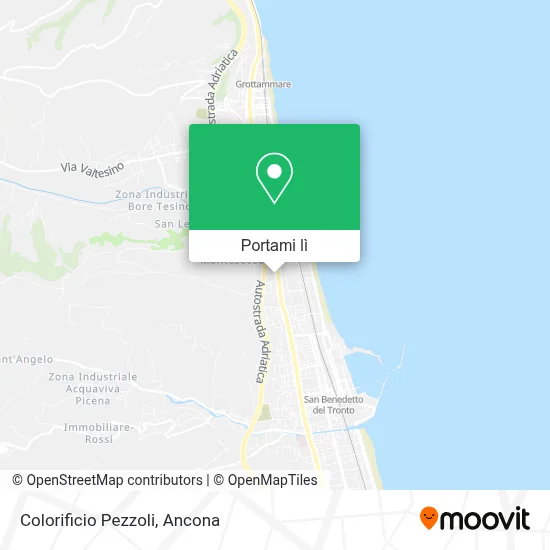 Mappa Colorificio Pezzoli