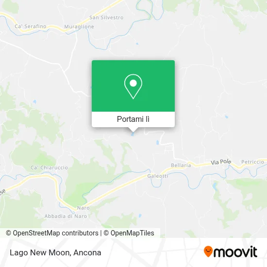 Mappa Lago New Moon