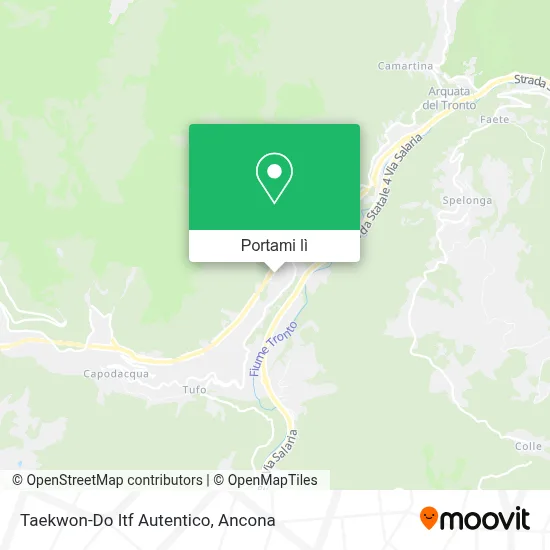 Mappa Taekwon-Do Itf Autentico