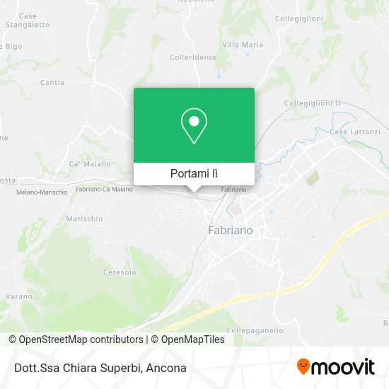 Mappa Dott.Ssa Chiara Superbi