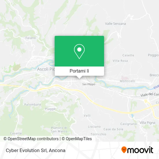 Mappa Cyber Evolution Srl