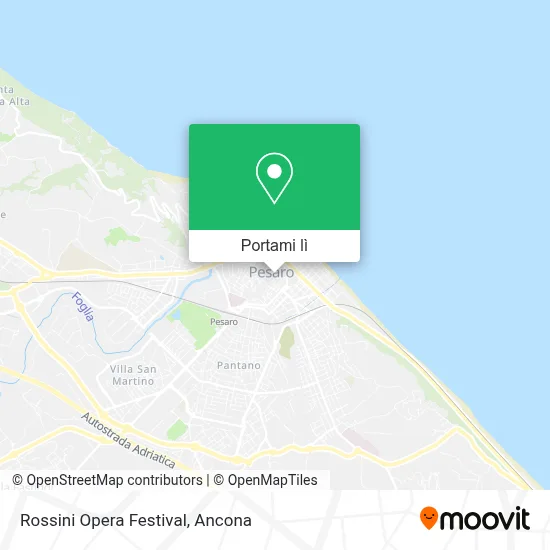 Mappa Rossini Opera Festival