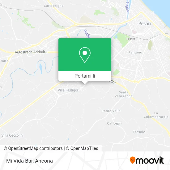 Mappa Mi Vida Bar