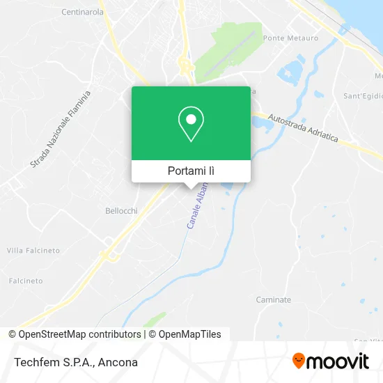 Mappa Techfem S.P.A.
