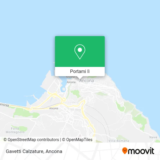 Mappa Gavetti Calzature