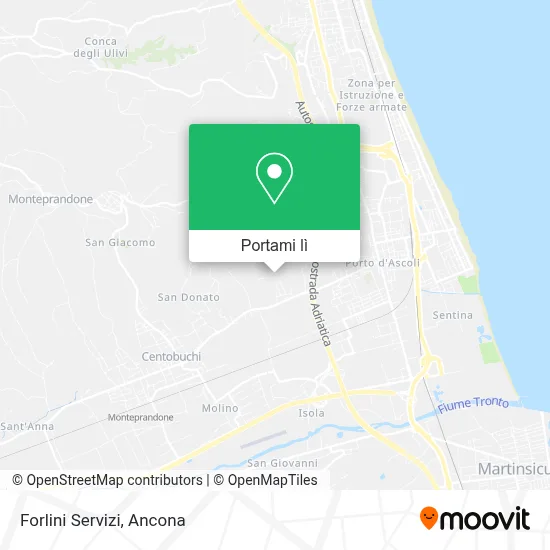 Mappa Forlini Servizi