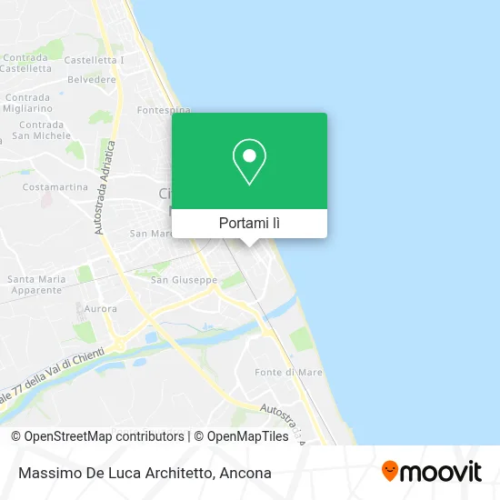 Mappa Massimo De Luca Architetto