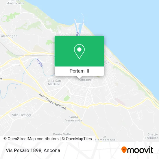 Mappa Vis Pesaro 1898