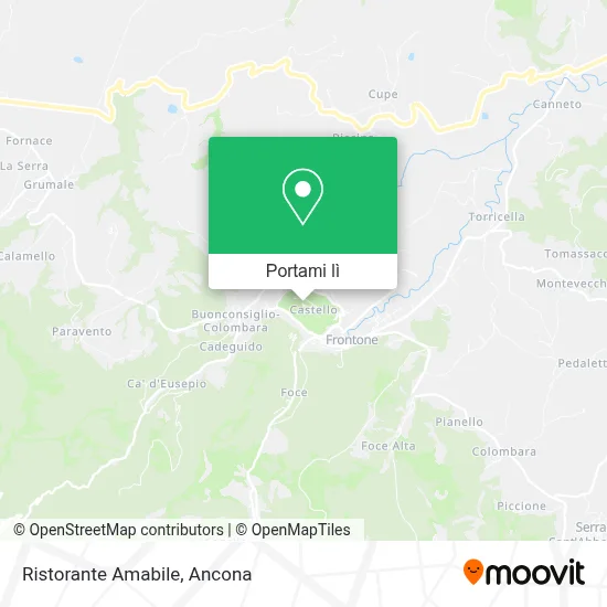 Mappa Ristorante Amabile