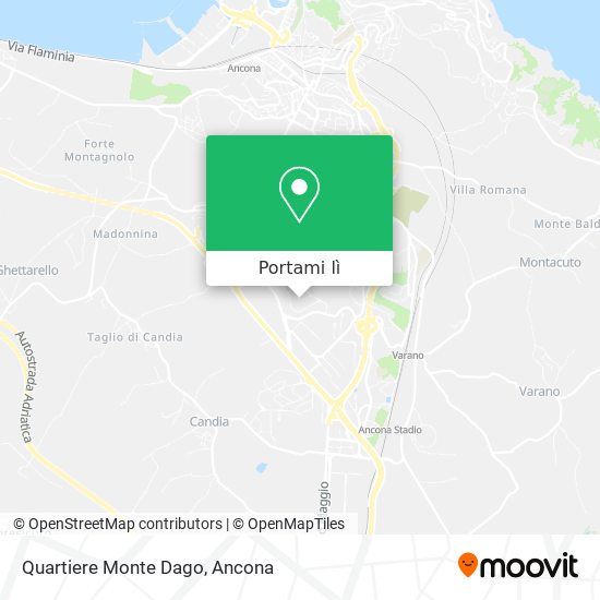 Mappa Quartiere Monte Dago