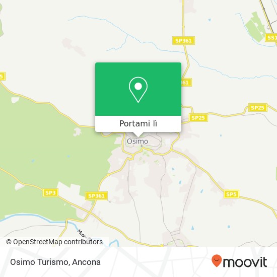 Mappa Osimo Turismo