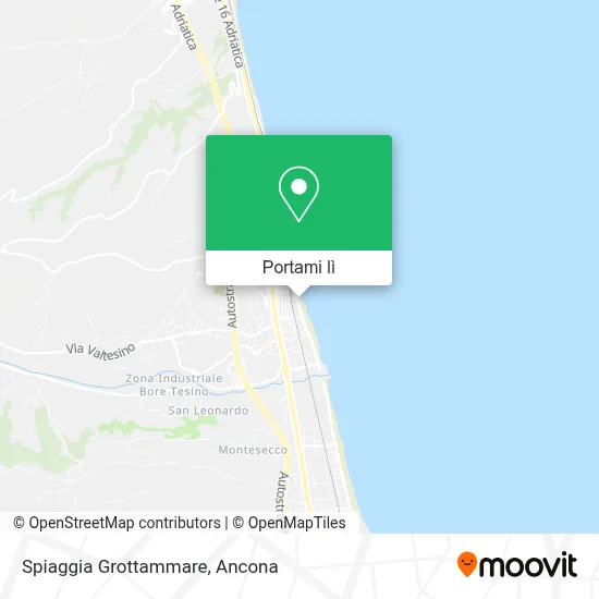 Mappa Spiaggia Grottammare