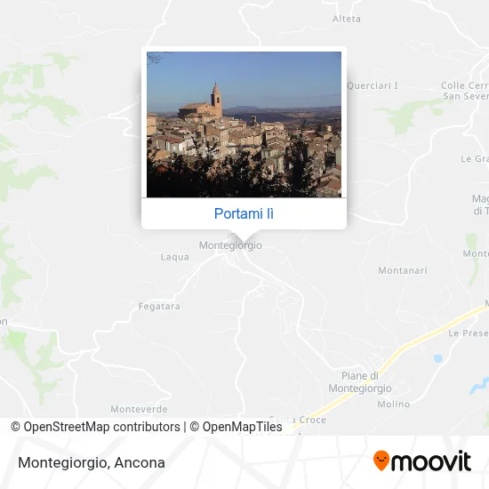 Mappa Montegiorgio