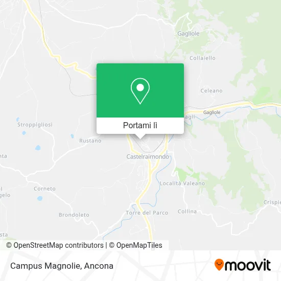 Mappa Campus Magnolie
