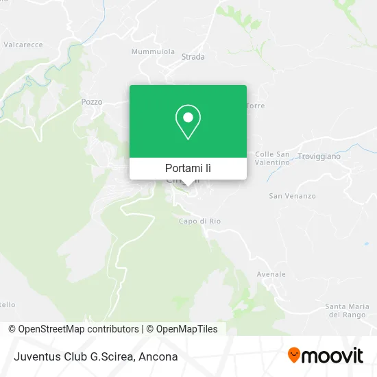 Mappa Juventus Club G.Scirea