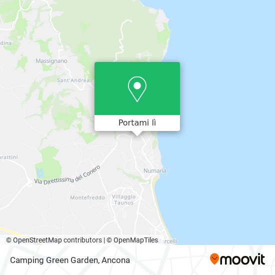 Mappa Camping Green Garden