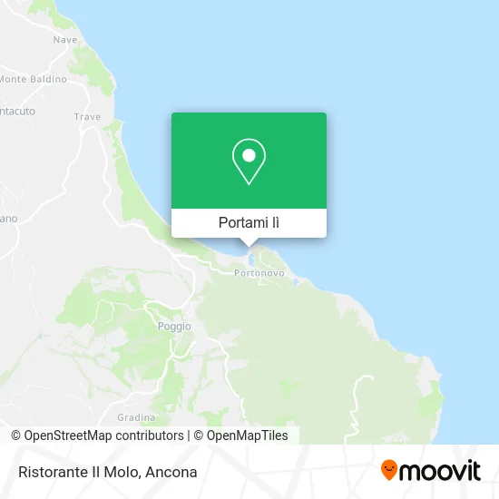 Mappa Ristorante Il Molo