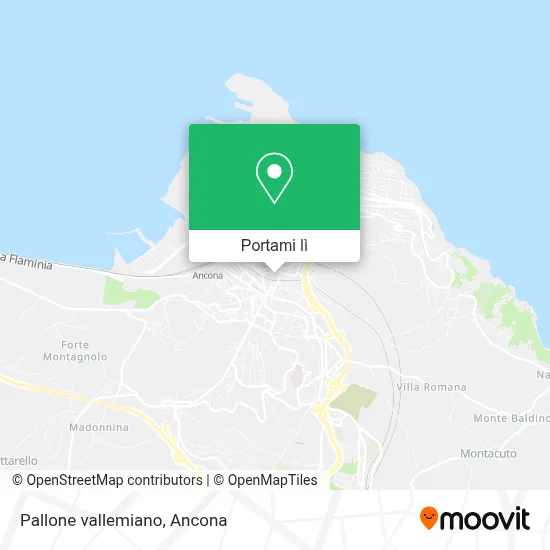 Mappa Pallone vallemiano