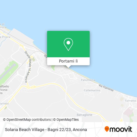 Mappa Solaria Beach Village - Bagni 22 / 23