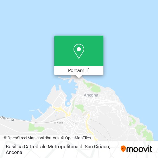 Mappa Basilica Cattedrale Metropolitana di San Ciriaco