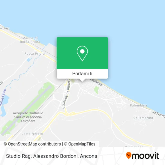 Mappa Studio Rag. Alessandro Bordoni